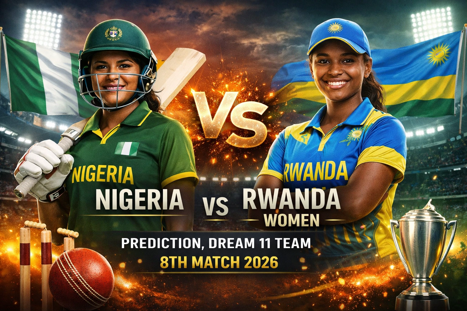 Nigeria Women vs Rwanda Women Prediction