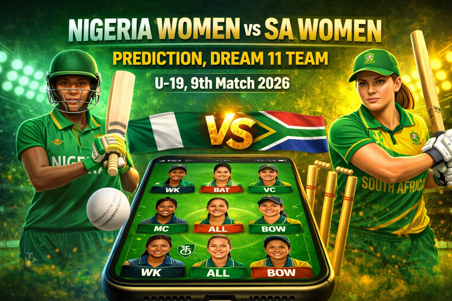 Nigeria Women vs SA Women Prediction