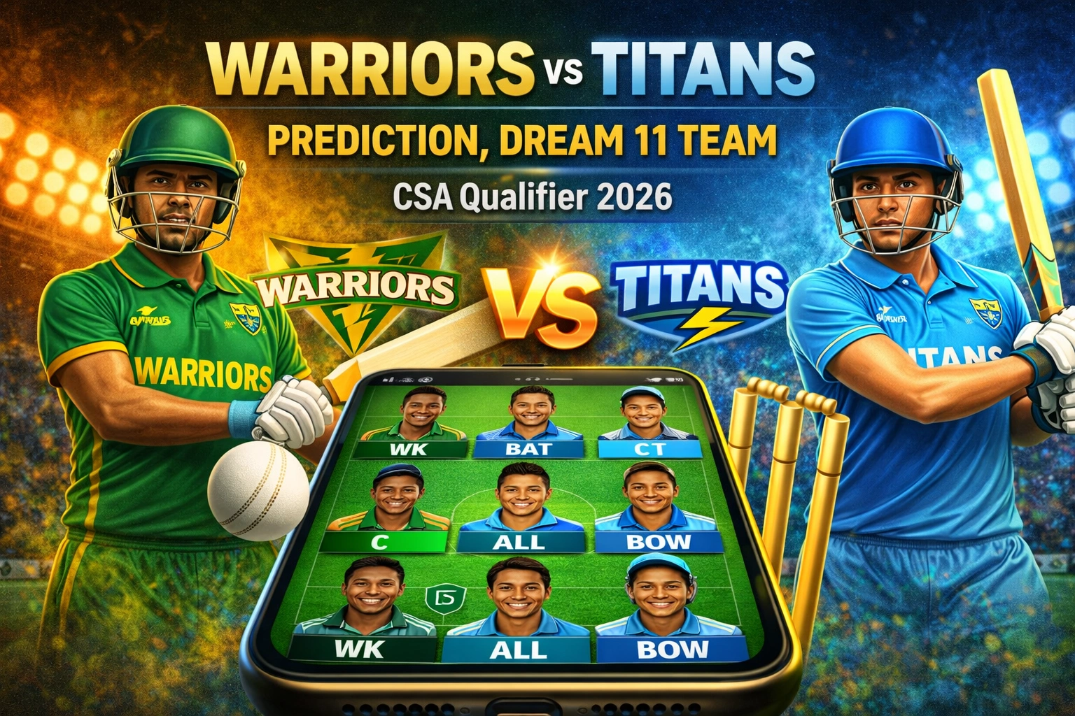 Warriors vs Titans Prediction