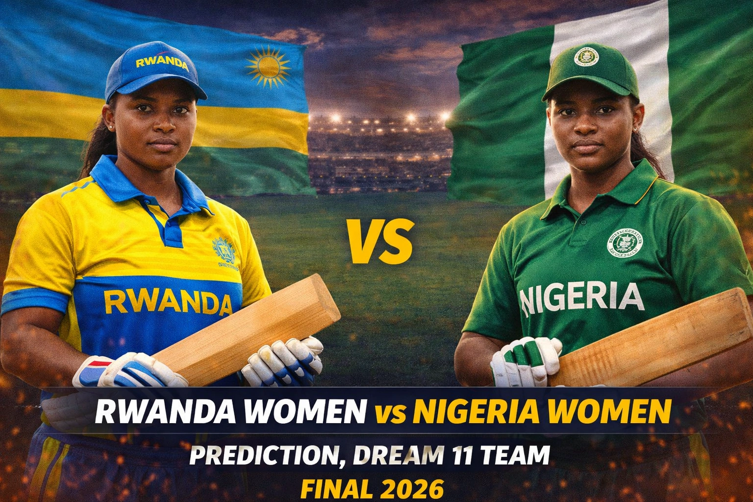Rwanda Women vs Nigeria Women