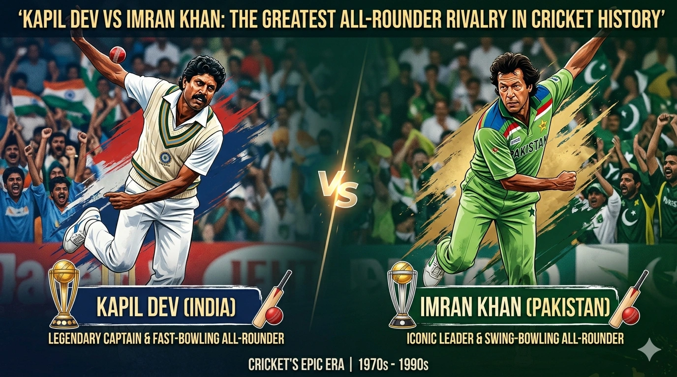 Kapil Dev vs Imran Khan