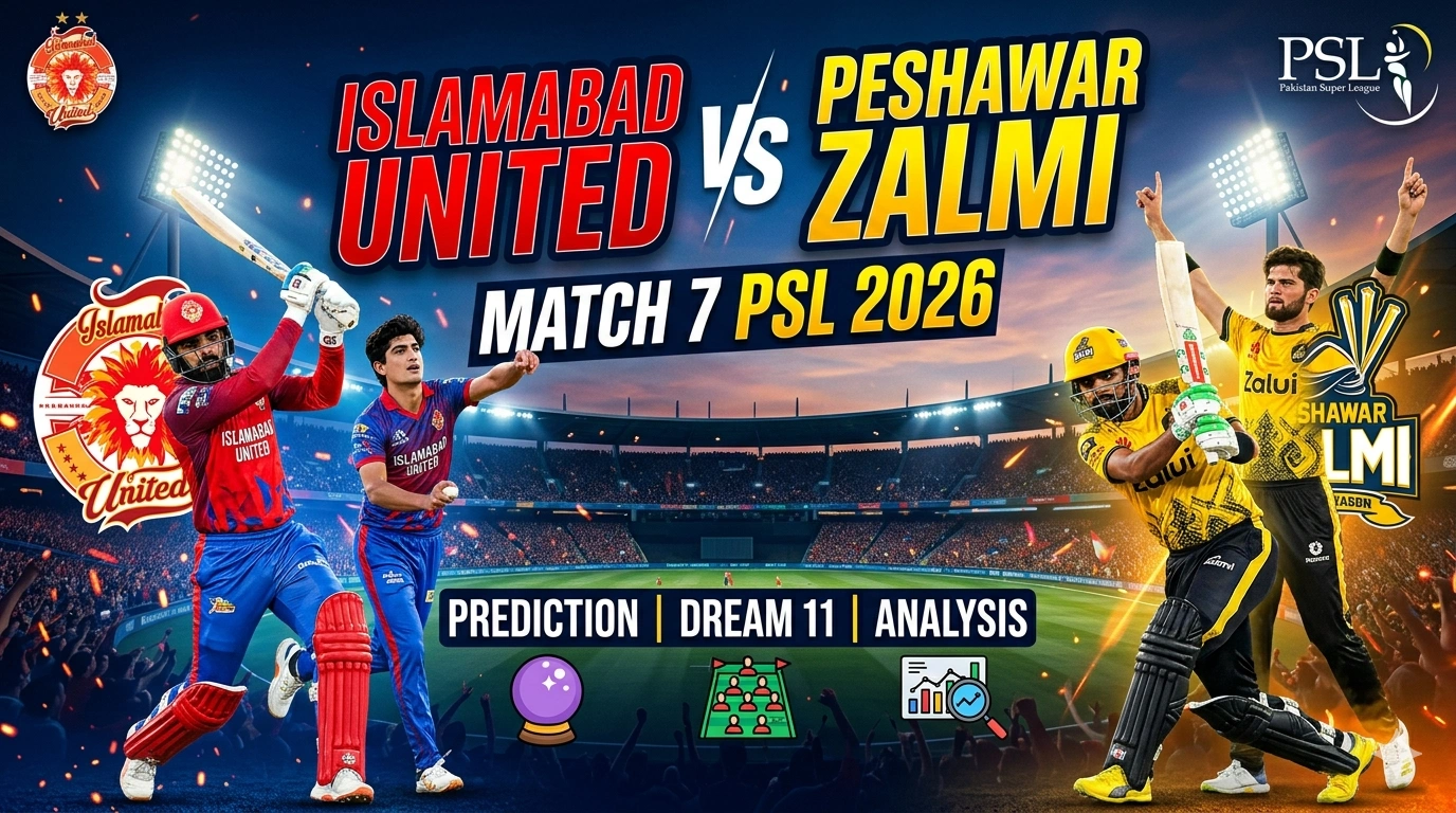 Islamabad United vs Peshawar Zalmi Prediction