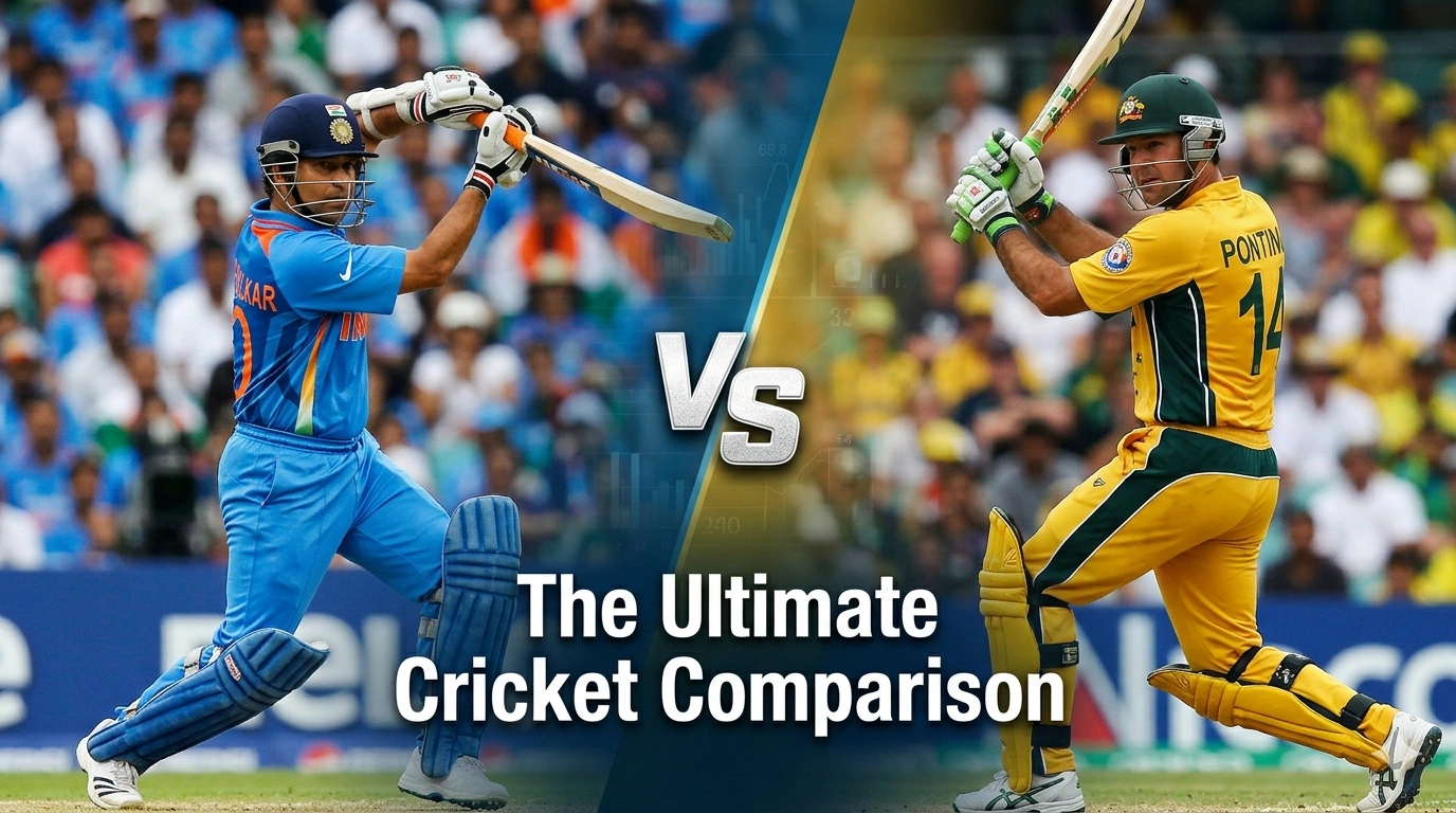 Sachin Tendulkar vs Ricky Ponting