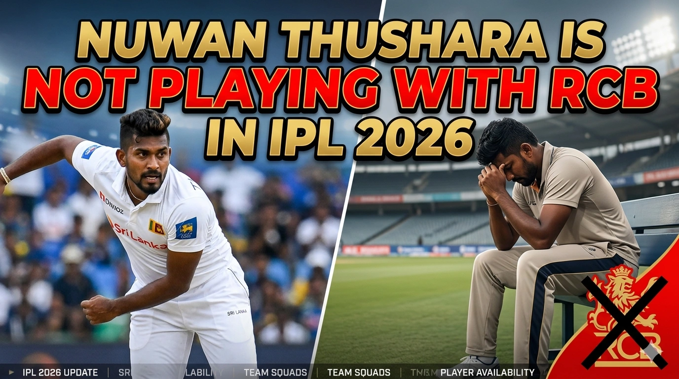 Nuwan Thusara Is Not Playing With RCB In IPL 2026