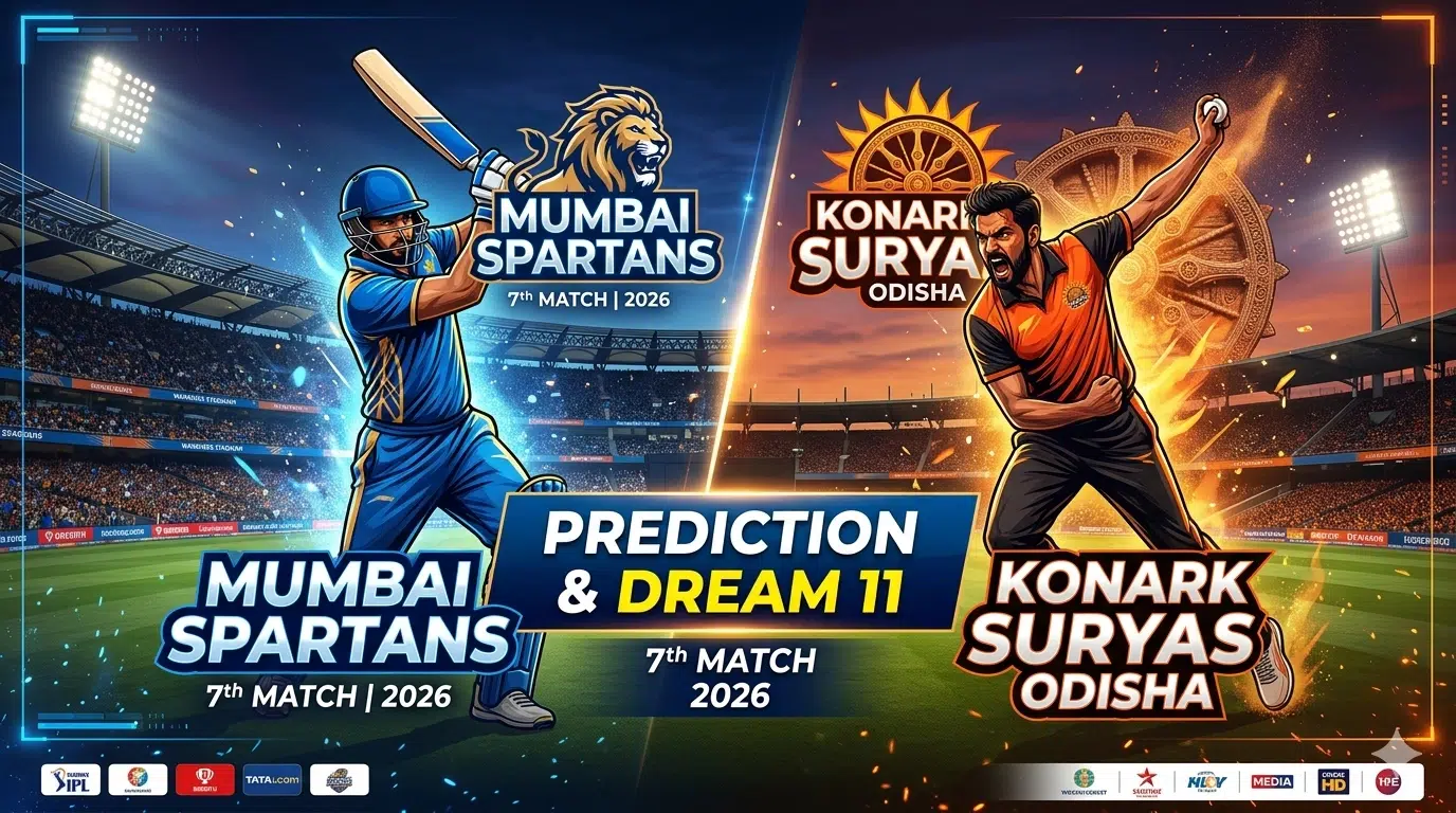 Mumbai Spartans vs Konark Suryas Odisha Prediction