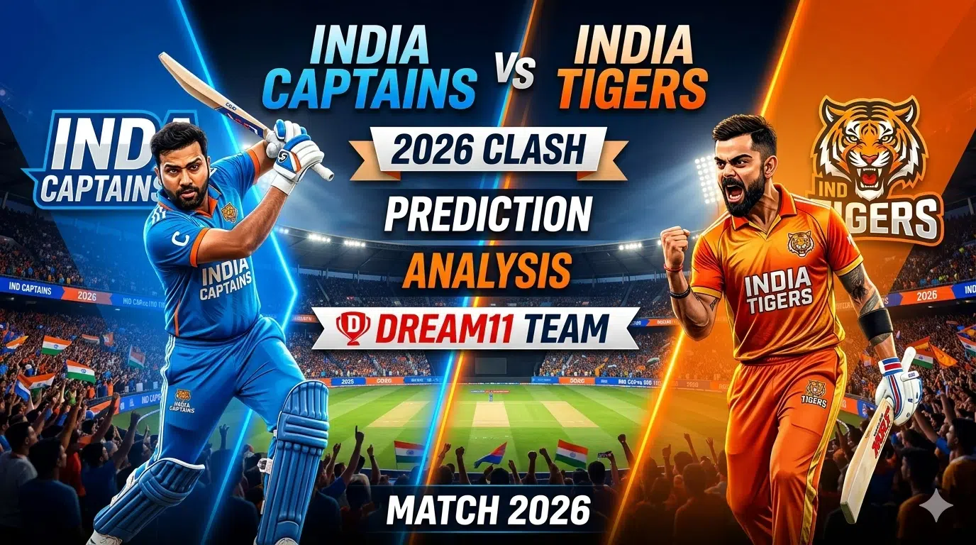 India Captains vs India Tigers Prediction
