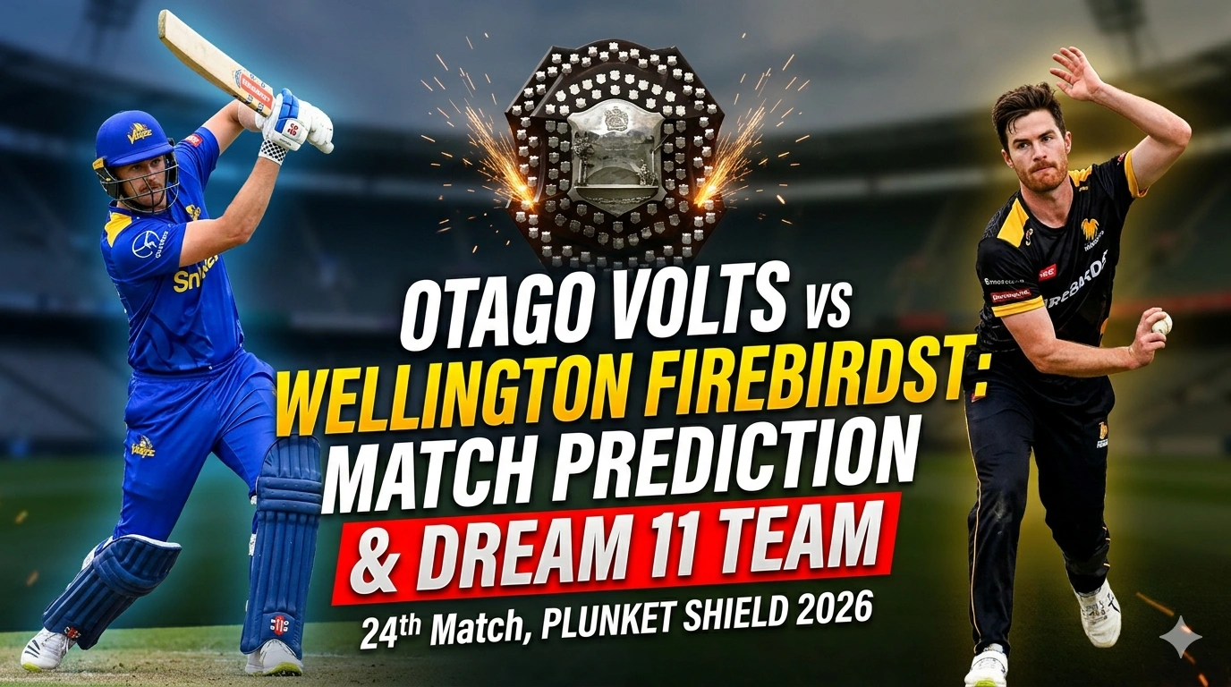 Otago Votls vs Wellington Firebirds Prediction