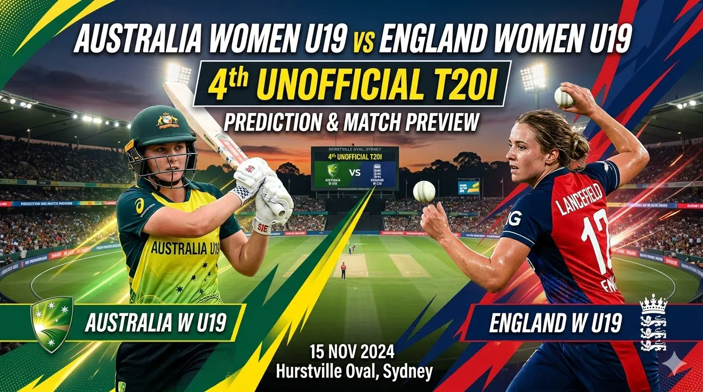 Australia Women U19 vs England Women U19 Prediction