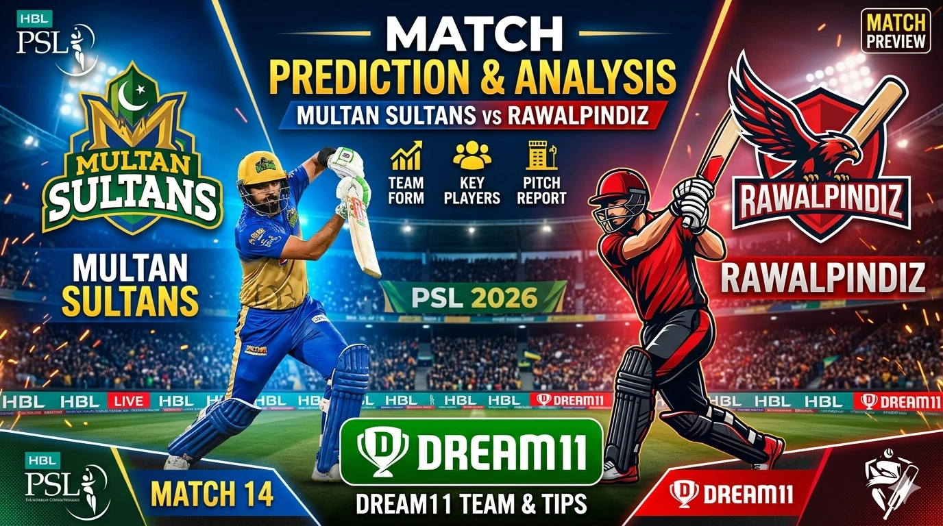 Multan Sultans vs Rawalpindiz Prediction