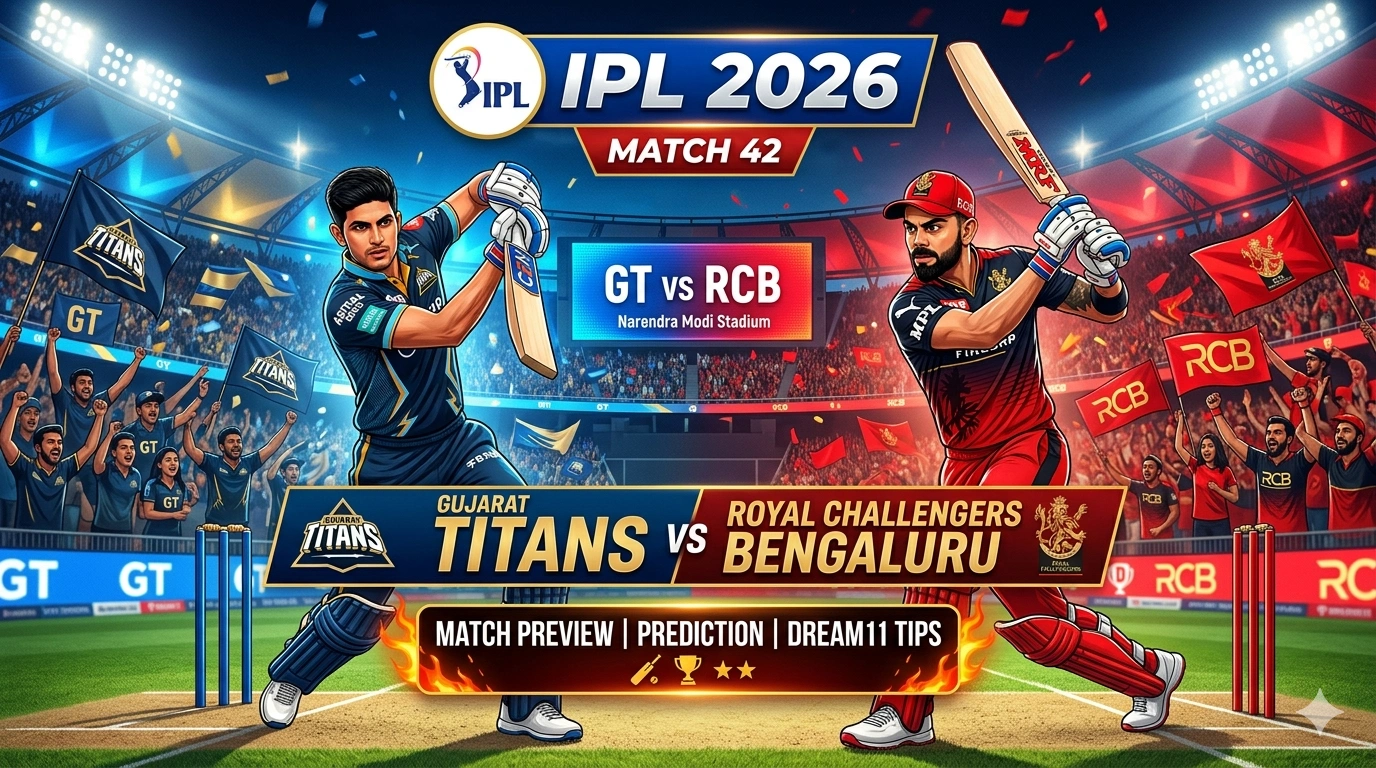 GT vs RCB Prediction
