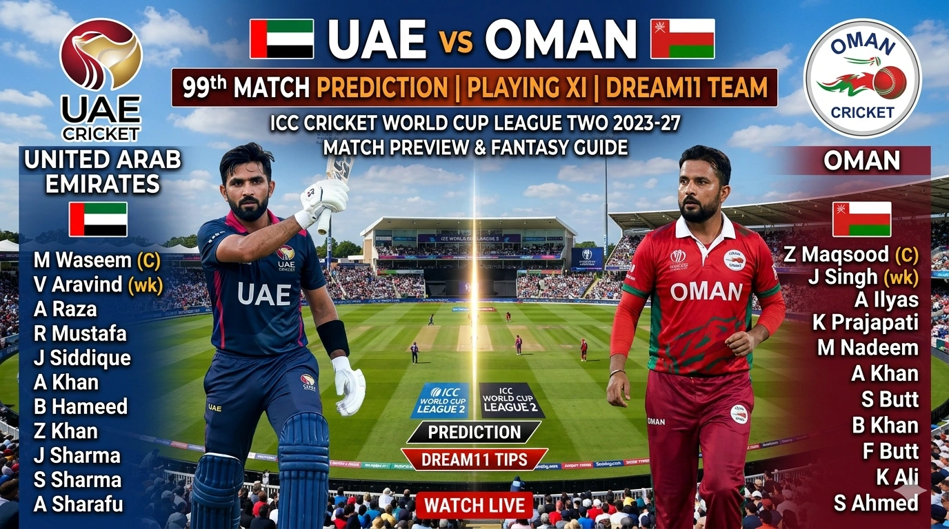 UAE vs Oman Prediction