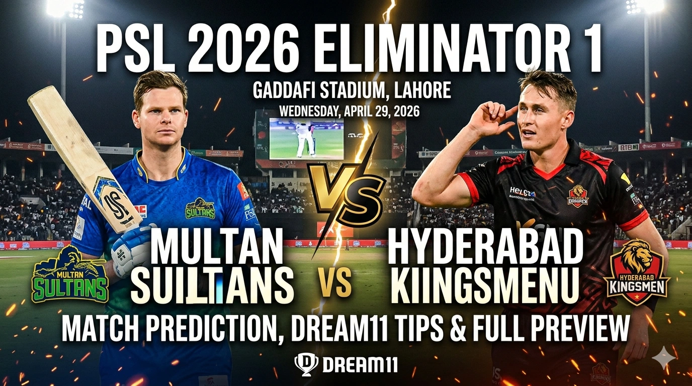 Multan Sultans vs Hyderabad Kingsmen