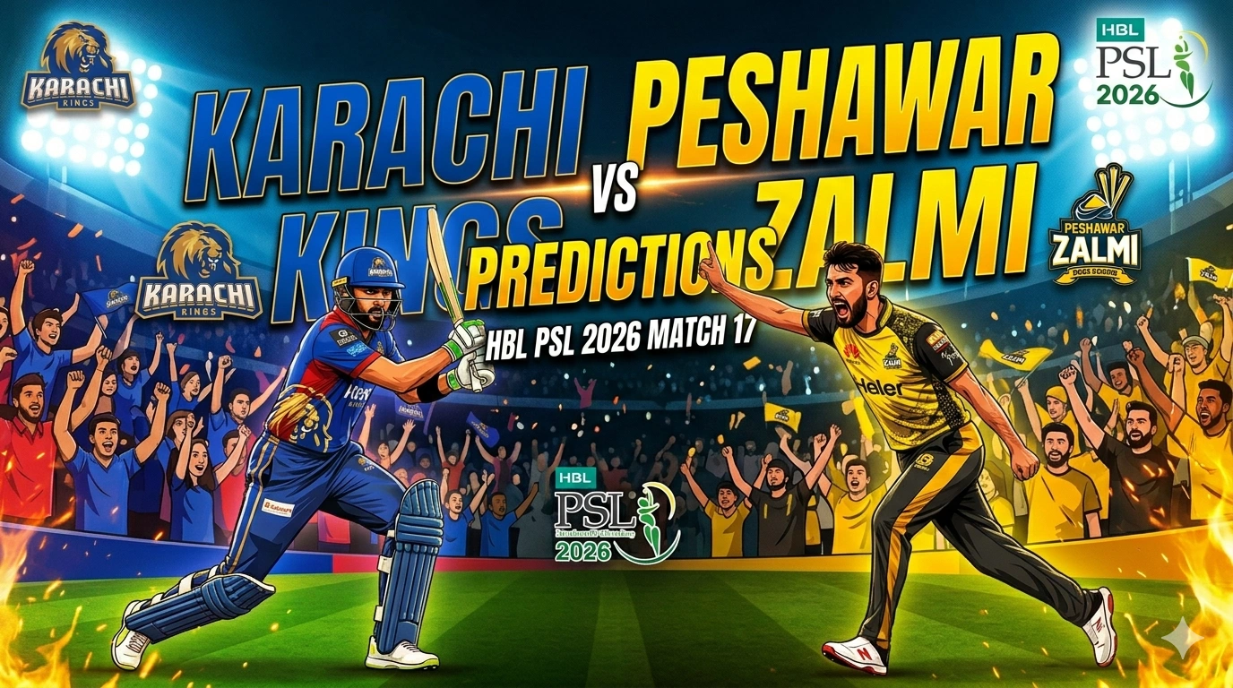 Karachi Kings vs Peshawar Zalmi Prediction