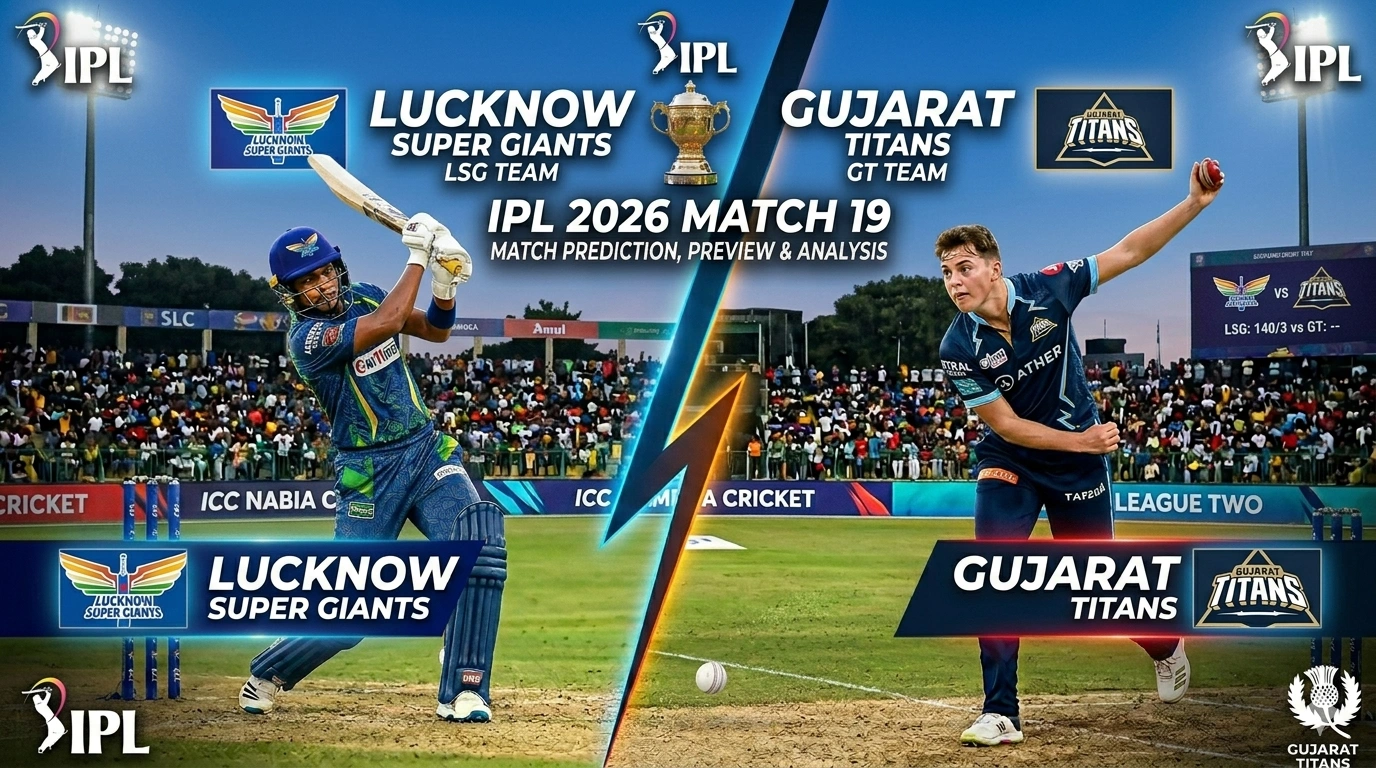 LSG vs GT Prediction