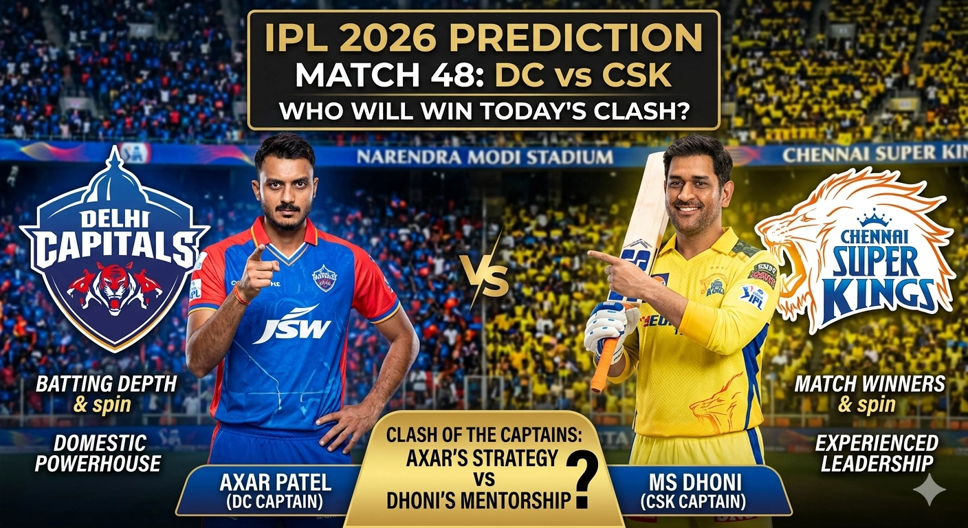 DC vs CSK Prediction