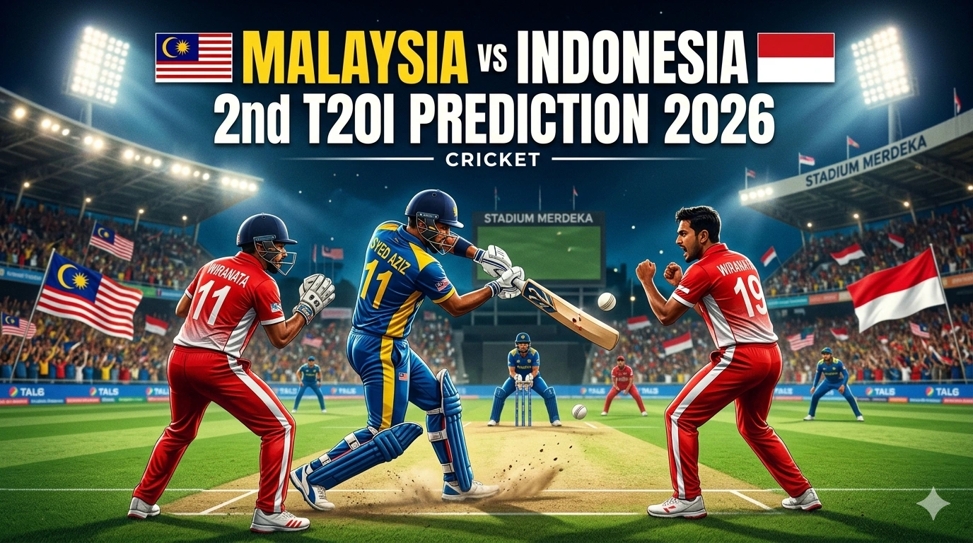 Malaysia vs Indonesia 2nd T20I prediction 2026