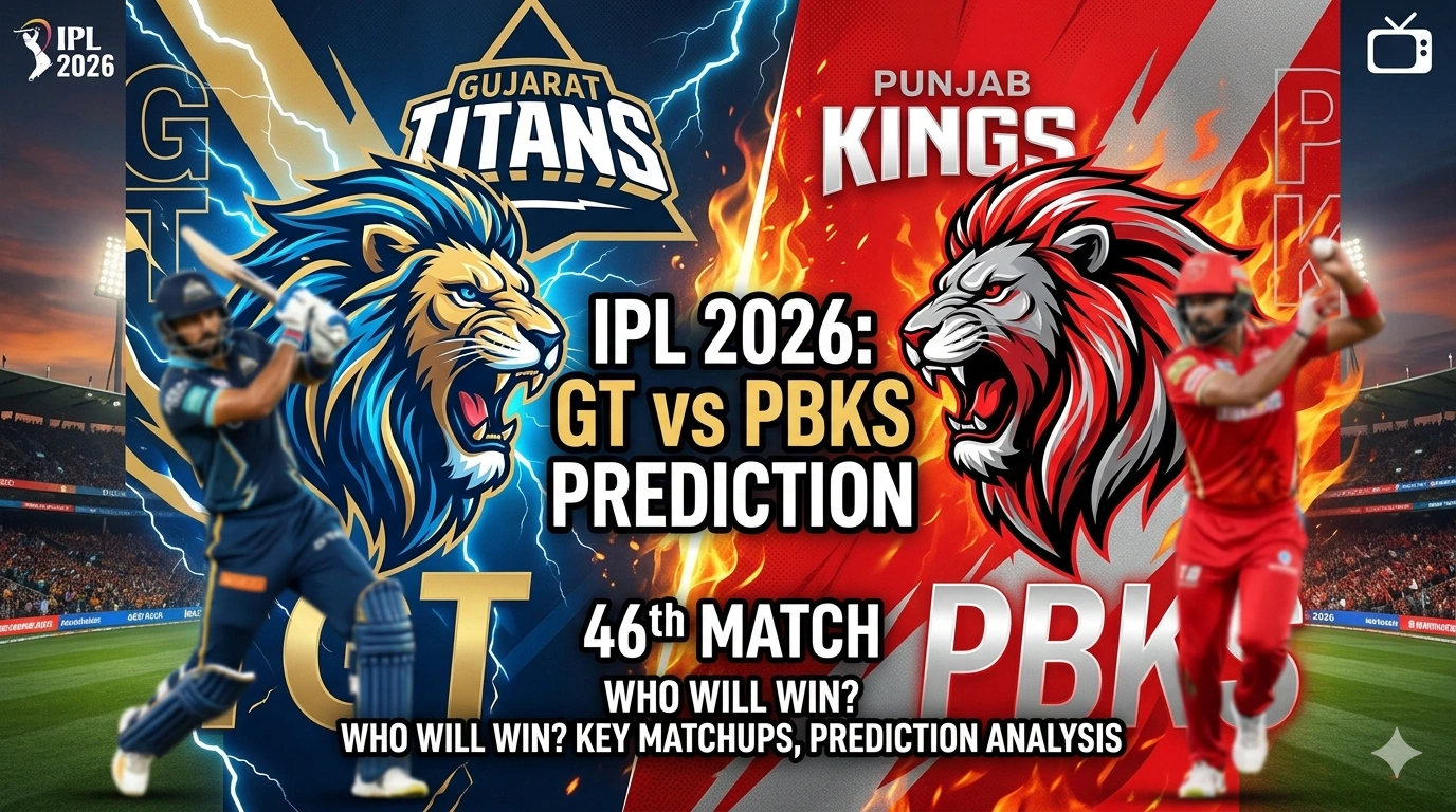 GT vs PBKS Prediction